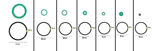WADSN Airsoft O-ring seal kit for AEG - Green